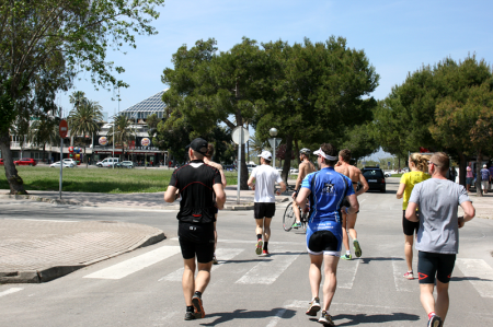 Triathlonläger Triathlon Camp Alcudia Mallorca - Löpintervaller