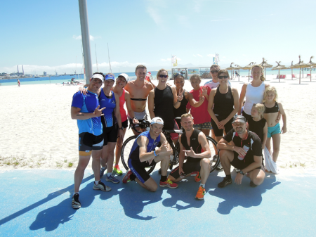 Triathlonläger Triathlon Camp Alcudia Mallorca - Gruppen