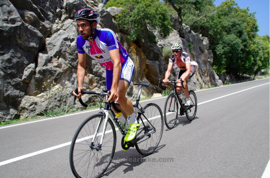 Andreas lindén, cykeltävling Lluc Mallorca